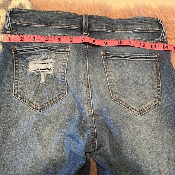 𝅺JULES & James Distressed Blue Jeans.  Size 5 - Picture 5 of 7